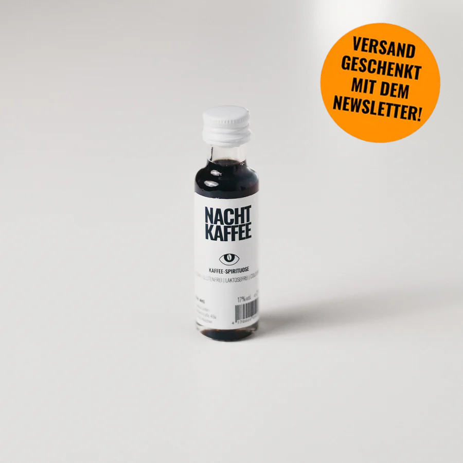 NACHTKAFFEE Kaffee-Spirituose (Liquid Cocaine), Minis | 24* 20 ml